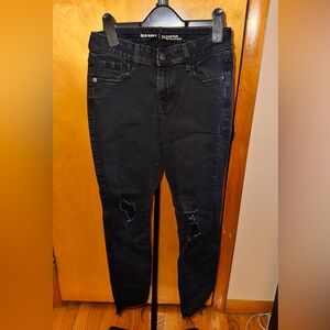 Old Navy Gray Rockstar Jeans